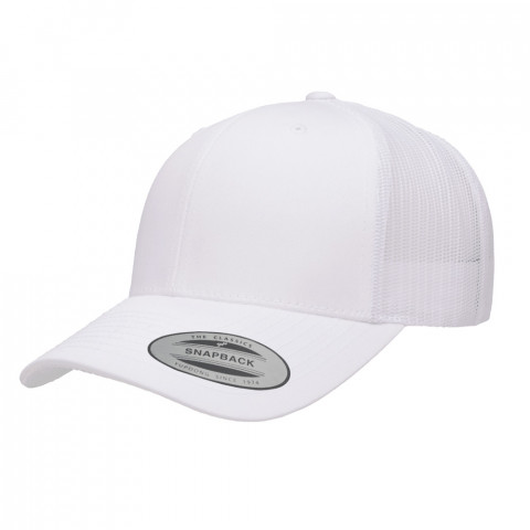 Кепка FlexFit 6606 Retro Trucker - White