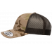 Кепка FlexFit 6606MC Retro Trucker - Multicam Arid/Brown
