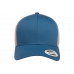 Кепка FlexFit 6606T Retro Trucker - Steel Blue/Silver