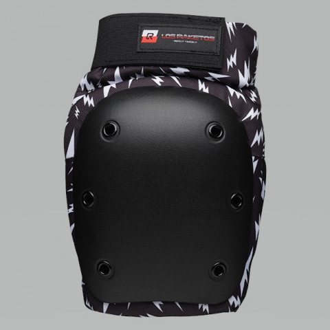 Защита колена Los Raketos COMBI LRK-004 PRO White/Black M Защита колена Los Raketos COMBI LRK-004 PRO White/Black M